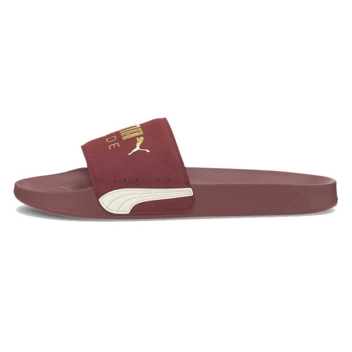 Chanclas Puma Leadcat FTR Suede Classic Granate Mujer 372277-05