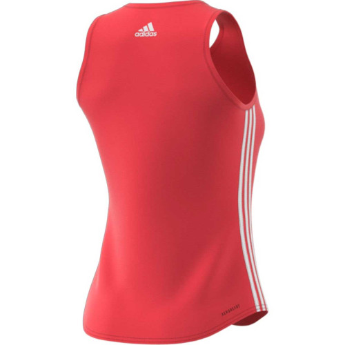 Camiseta Tirantes Adidas 3 Stripe Rojo Mujer FL2050