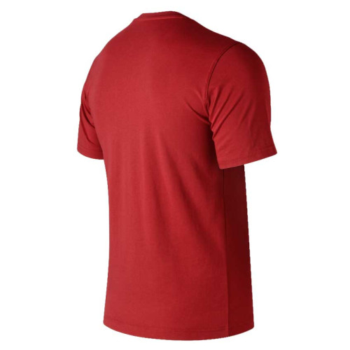 Camiseta New Balance Essentials Stacked Logo MT91546 REP Rojo Hombre