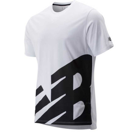 Camiseta New Balance MT93057 RWT Blanco Hombre
