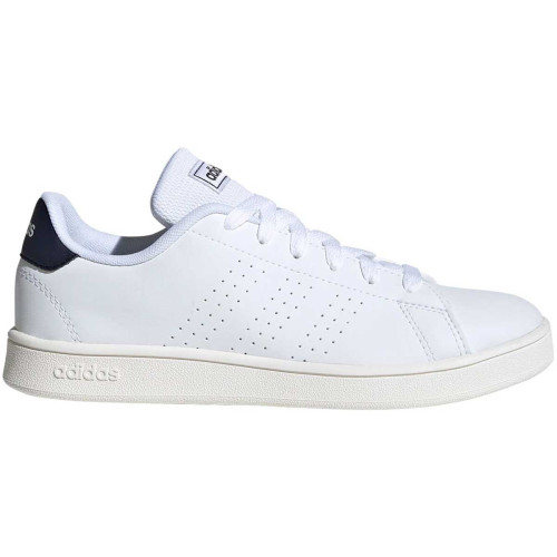 Zapatillas Adidas Advantage K Blancas Azul Marino Niño Unisex FW2588
