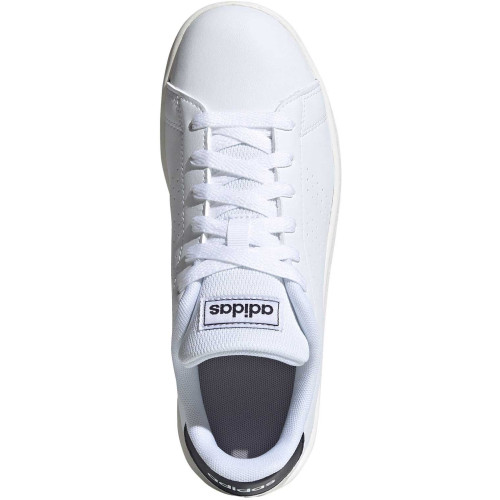 Zapatillas Adidas Advantage K Blancas Azul Marino Niño Unisex FW2588