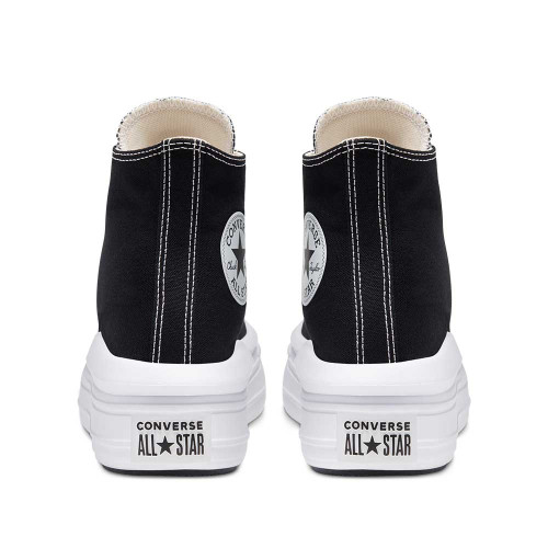 Zapatillas Converse Chuck Taylor All Star Move High Top Negras Lona Clásicas Mujer 568497C
