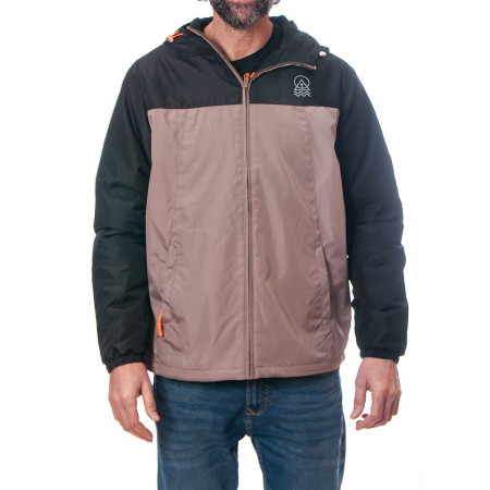 Chaqueta Alphadventure Phobos Negra Marrón Hombre