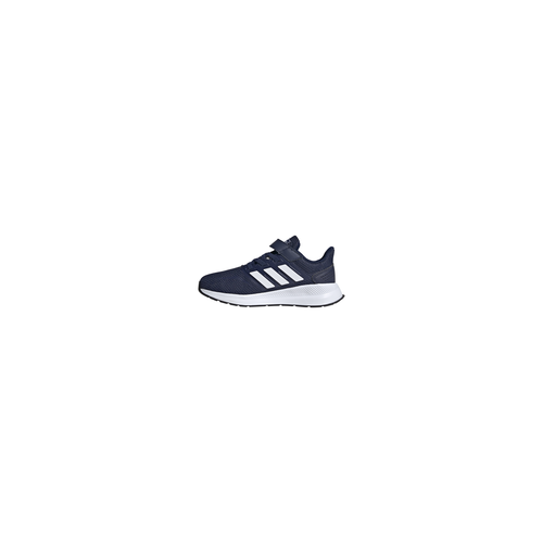 Zapatillas Adidas Runfalcon Azul Marino Blanco Niño Velcro EG6147