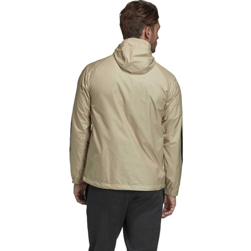 Chaqueta Cortavientos Adidas BSC 3 Stripes Wind Beige Savanna Hombre FI0624