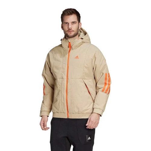 Chaqueta Adidas Back To Sport Beige Naranja Hombre FT2446