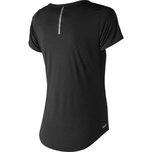 Camiseta New Balance Accelerate WT91136 BK Negra Mujer