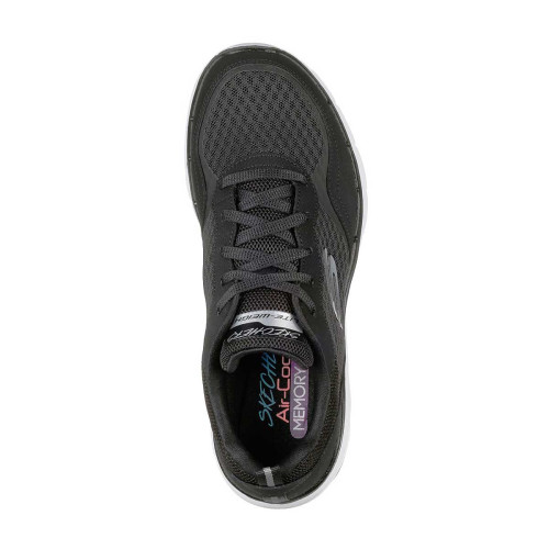 Zapatillas Skechers Flex Appeal 3.0 Go Forward Negras Blanco Mujer 13069 BKW