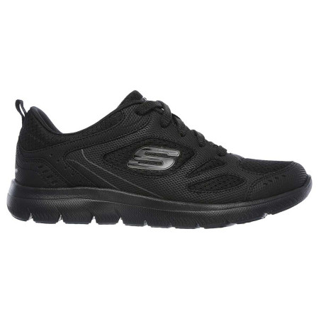 Zapatillas Skechers Summits Suited Negras Mujer...