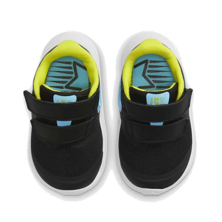 Zapatillas Nike Star Runner 2 Negro Azul Velcro...