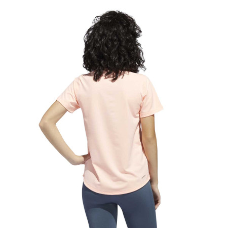 Camiseta Adidas Badge of Sport Rosa Mujer GK0401