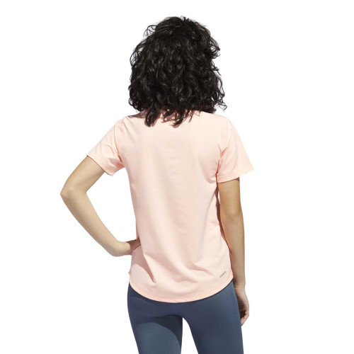 Camiseta Adidas Badge of Sport Rosa Mujer GK0401