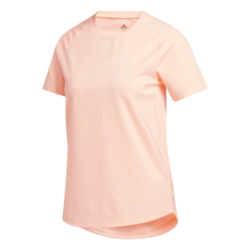 Camiseta Adidas Badge of Sport Rosa Mujer GK0401