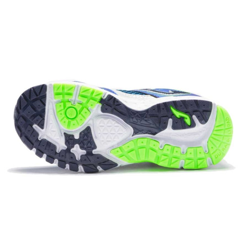 Zapatillas Joma Vitaly Jr 2104 Azul Royal Verde Flúor Running Niño