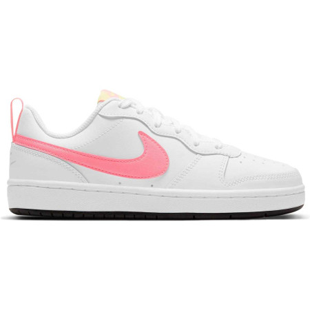 Zapatillas Nike Court Borough Low 2 Blanco Rosa Mujer Niña BQ5448-108