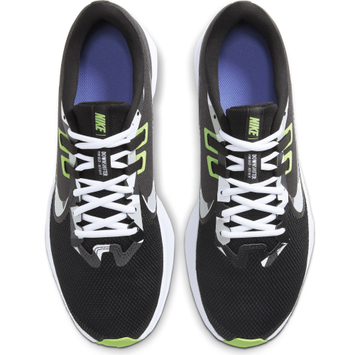 Zapatillas Nike Downshifter 9 Negro Plateado Running Hombre AQ7481