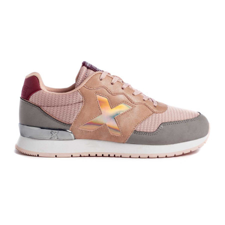 Zapatillas Munich Dash Women 96 Rosa Gris Mujer...