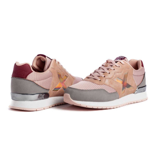 Zapatillas Munich Dash Women 96 Rosa Gris Mujer 1690096