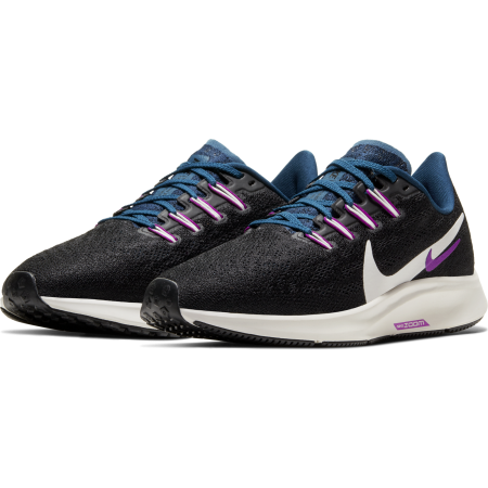 Zapatillas Nike Air Zoom Pegasus Negro Morado...