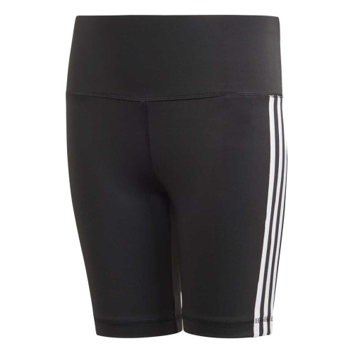 Mallas cortas Adidas Believe This 3 Bandas Negras Niña FM5862