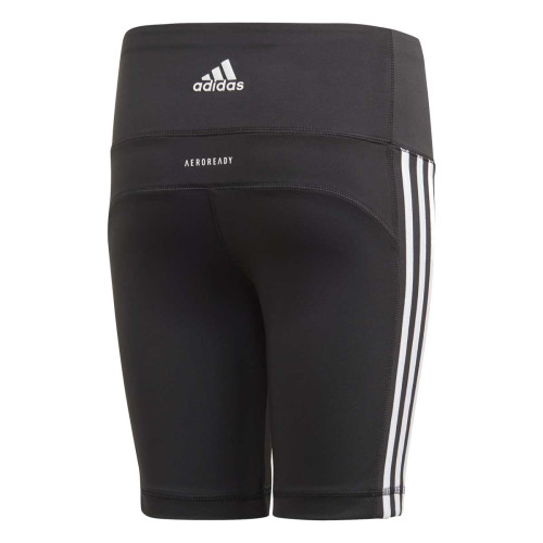 Mallas cortas Adidas Believe This 3 Bandas Negras Niña FM5862