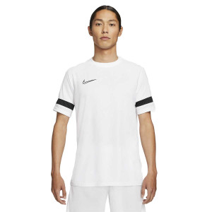 Camiseta Fútbol Nike Dri-FIT Academy Blanco Negro Hombre...