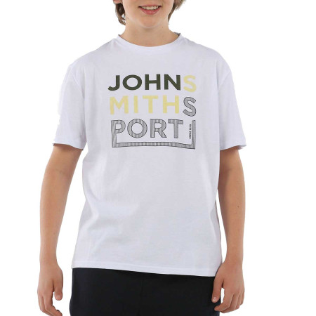 Camiseta John Smith Flandes J Blanca Niño