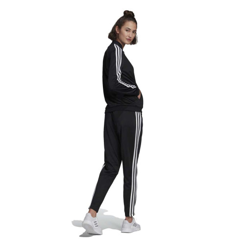 Chándal Adidas Essentials 3 Bandas Negro Blanco Mujer GM5534