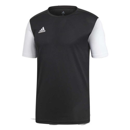 Camiseta Fútbol Adidas Estro 19 Negro Blanco Hombre DP3233