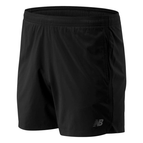 Pantalón corto New Balance Accelerate 5 in Negro Running Hombre MS93187-BK