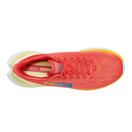 Zapatillas Hoka One One Mach 4 Coral Amarillo...