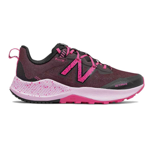 Zapatillas New Balance Nitrel V4 Rosa Negro Trail Running Mujer Niña YPNTR-BP4