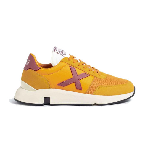 Zapatillas Munich Versus 10 Mostaza Rojo Hombre 4173010
