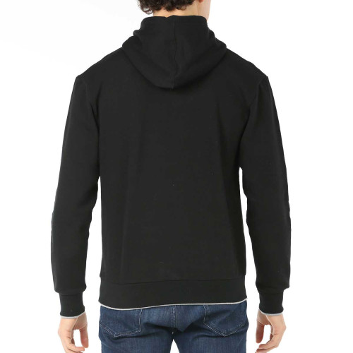 Sudadera John Smith Inirida Negra Capucha Negra Hombre