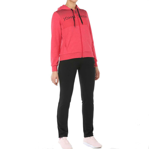 Chándal John Smith Majagual W Rosa Fucsia Negro Mujer