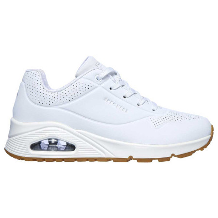 Zapatillas Skechers Uno Stand On Air Blancas Mujer 73690 WHT