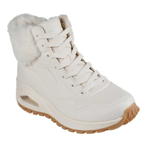 Botas Skechers Uno Rugged Fall Air Beige Natural Mujer 167274 Natura