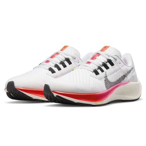 Zapatillas Nike Air Zoom Pegasus 38 Blanco Rosa Running Unisex DJ5557-100