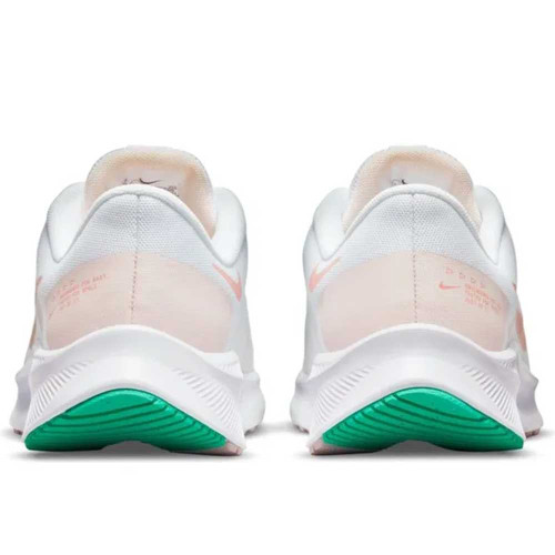 Zapatillas Nike Quest 4 Blanco Rosa Running Mujer DA1106-105