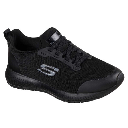 Zapatillas Skechers Work: Squad SR Negro Mujer...