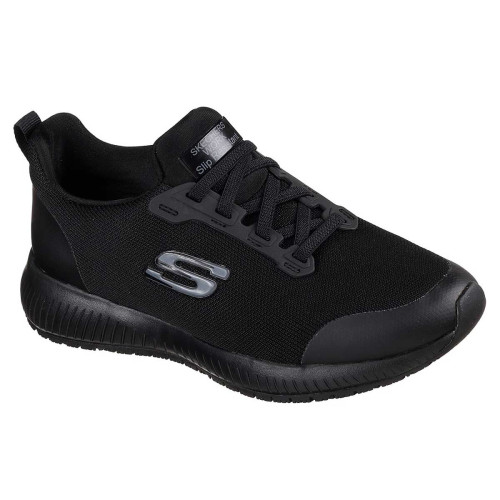 Zapatillas Skechers Work: Squad SR Negro Mujer 77222EC-BLK