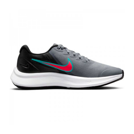 Zapatillas Nike Star Runner 3 Gris Negro Running Unisex DA2776-008