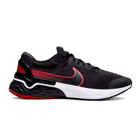 Zapatillas Nike Renew Run 3 Negro Rojo Running Hombre DC9413-002