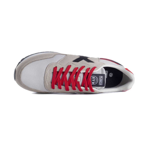 Zapatillas Munich Dash Sport 160 Gris Rojo Hombre 4150160