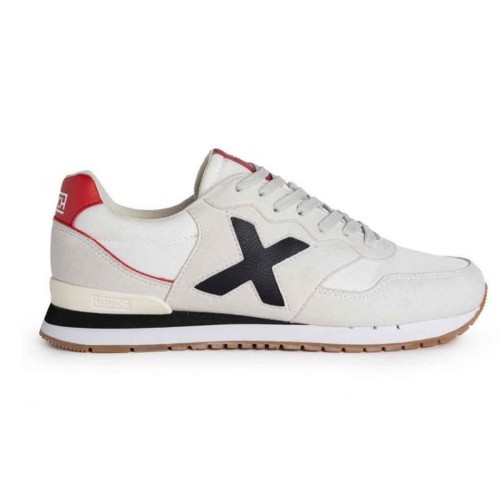Zapatillas Munich Dash 184 Blanco Gris Negro Hombre 4150184