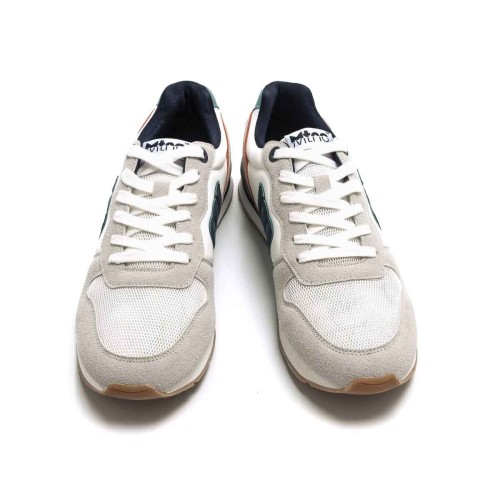 Zapatillas Mustang Joggo Classic Blanco Gris Hombre 84467-C52515