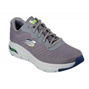 Zapatillas Skechers Arch Fit Infinity Gris Hombre 232303-GRY 2