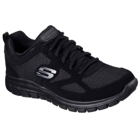 Zapatillas Skechers Burns Agoura Negro Hombre...