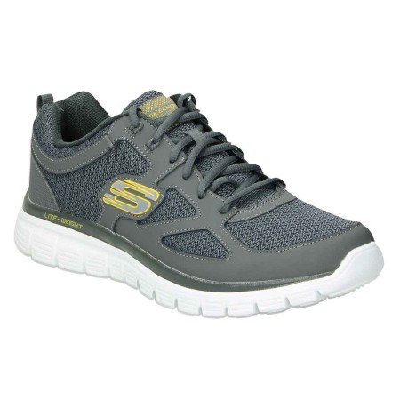 Zapatillas Skechers Burns Agoura Gris Hombre...
